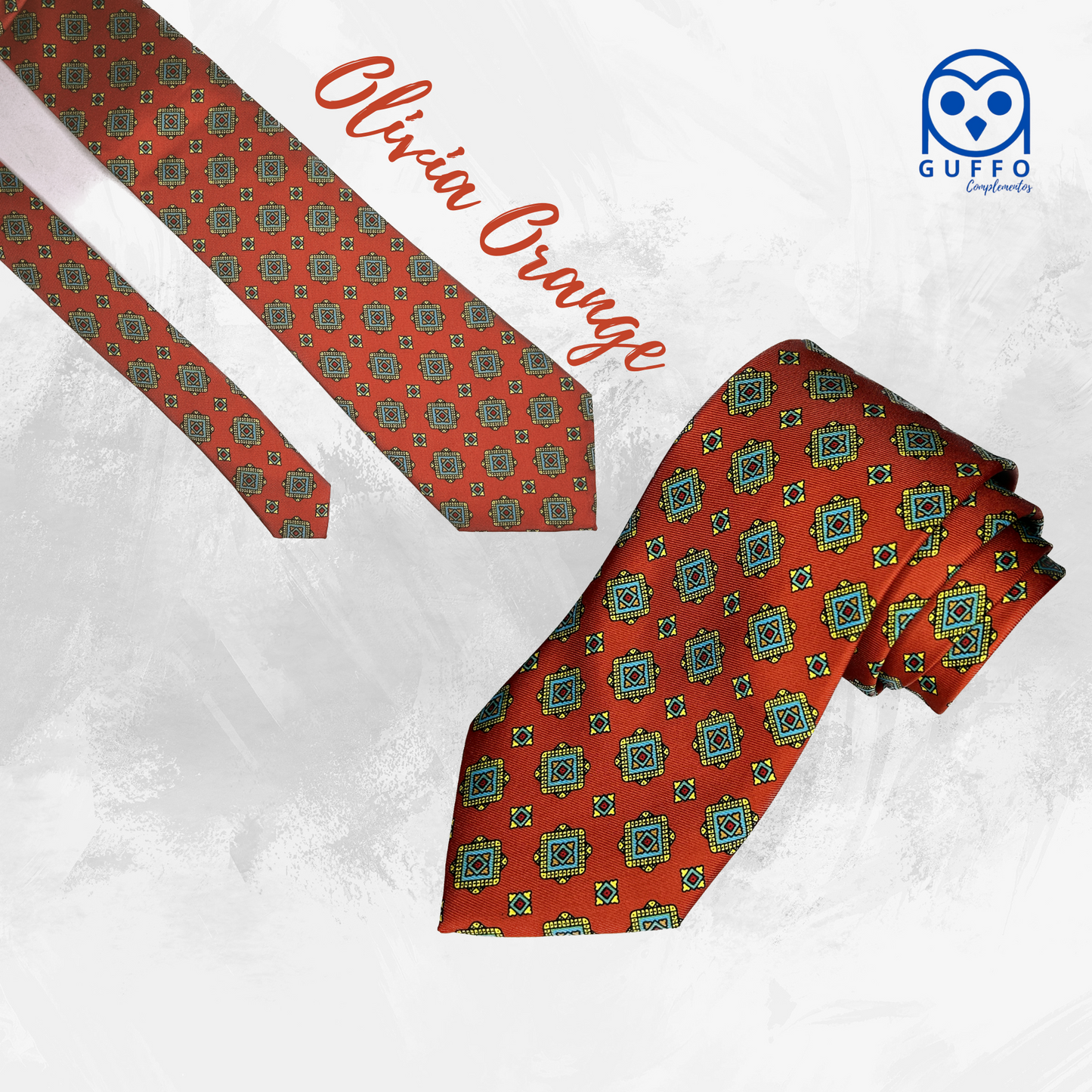 CORBATA OLIVIA ORANGE