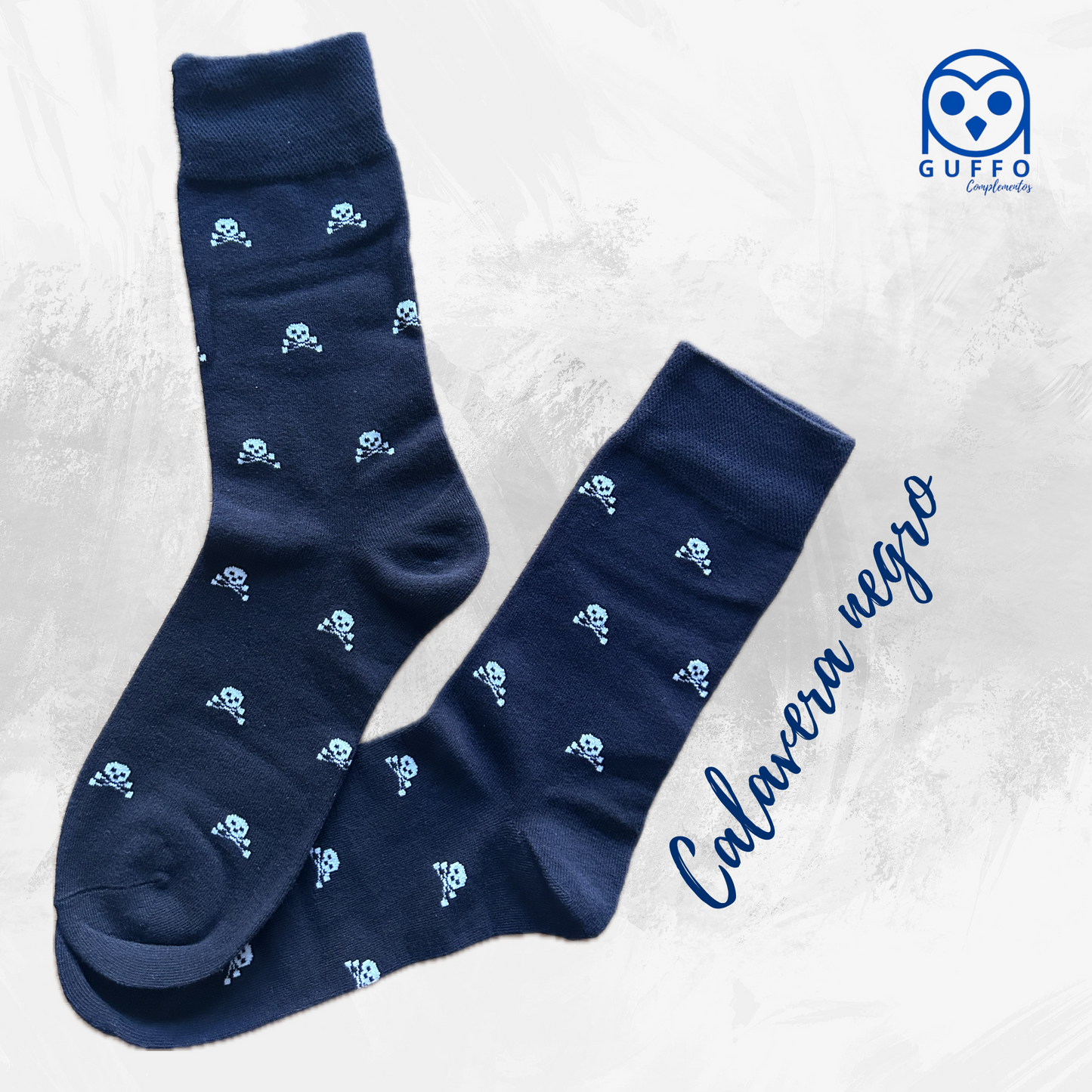CALCETINES CALAVERA NEGRO