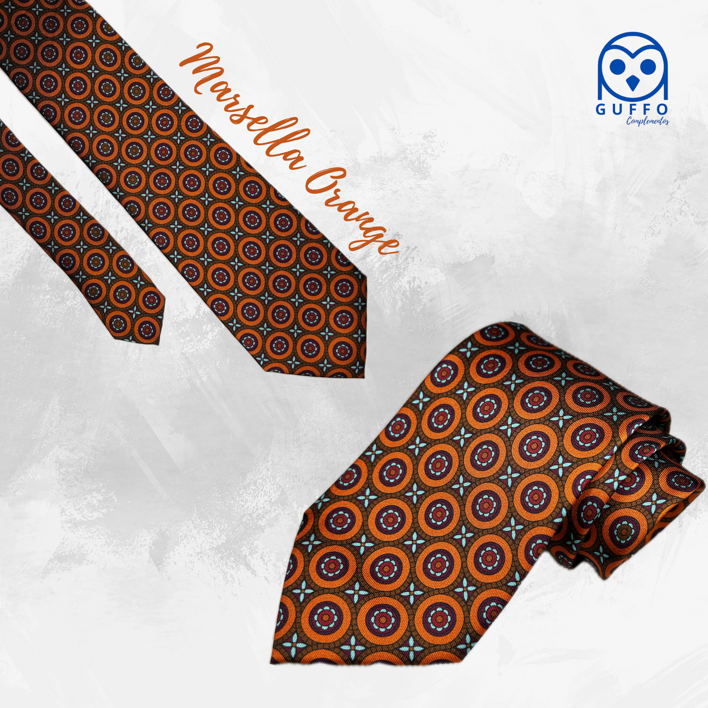 CORBATA MARSELLA ORANGE