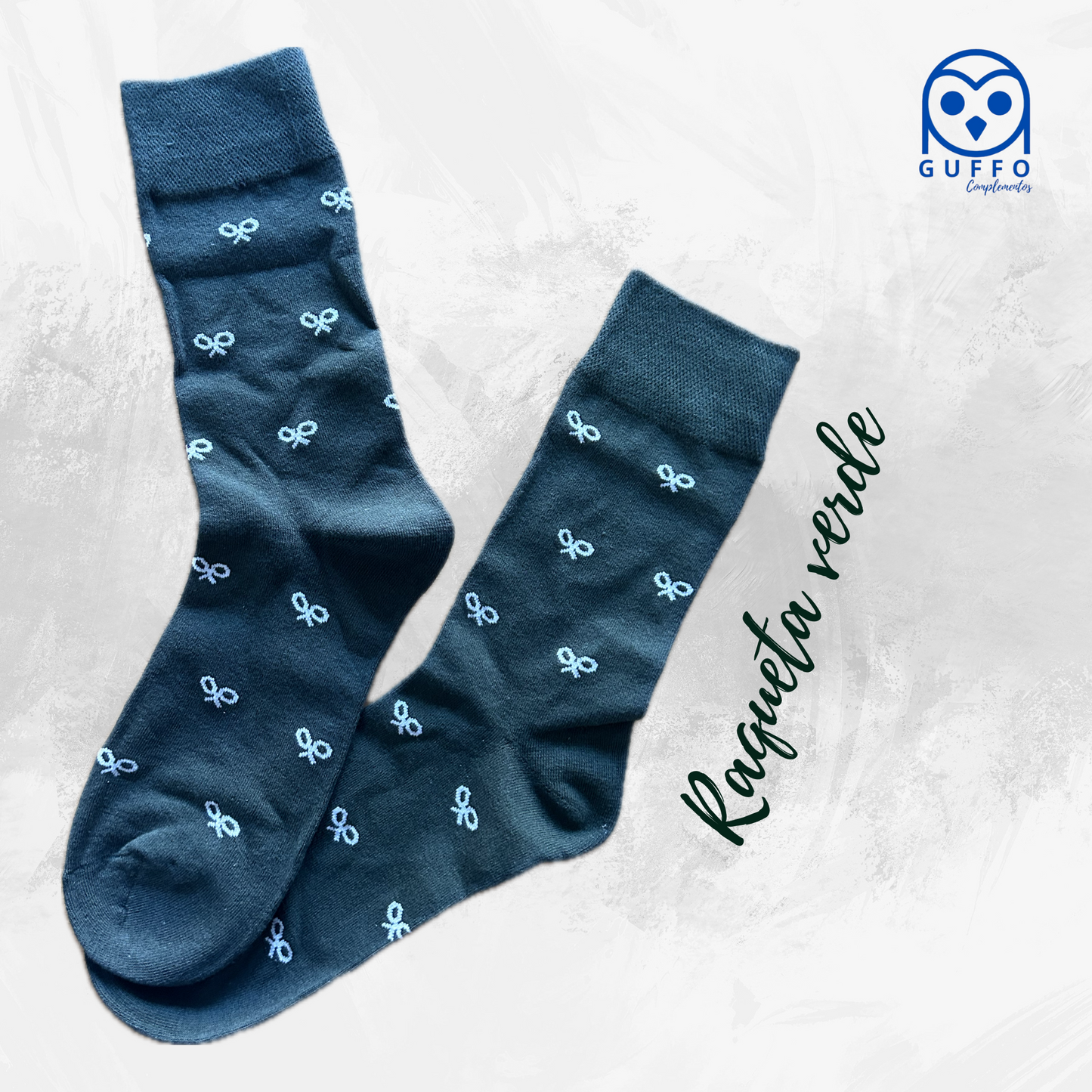 CALCETINES RAQUETA VERDE