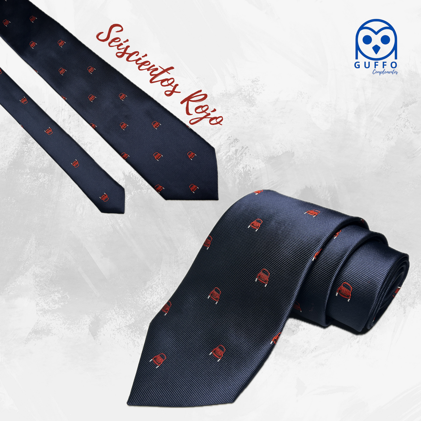 CORBATA SEISCIENTOS ROJO
