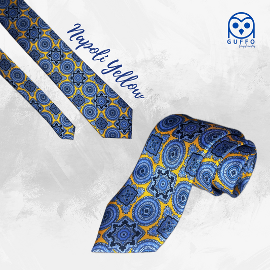 CORBATA NAPOLI YELLOW