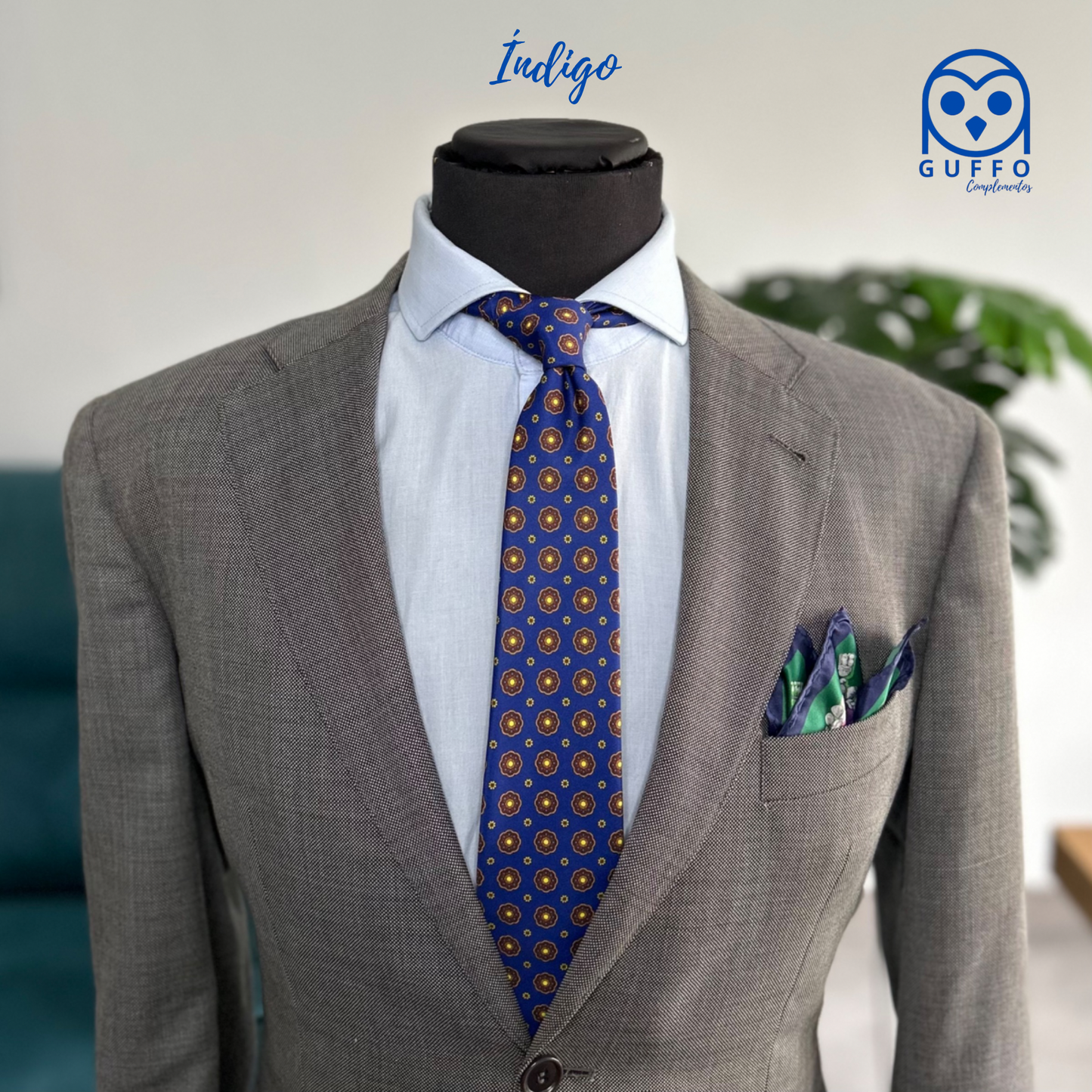 CORBATA ÍNDIGO