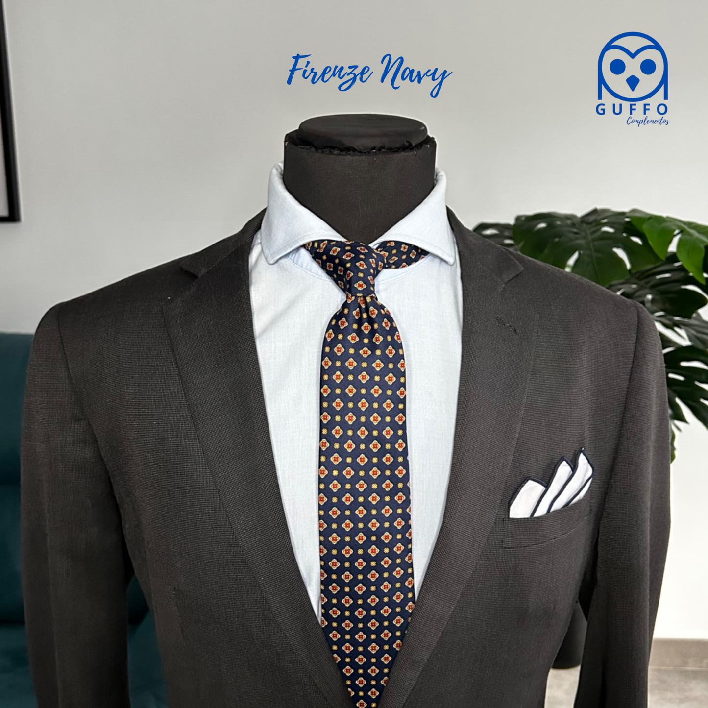 CORBATA FIRENZE NAVY