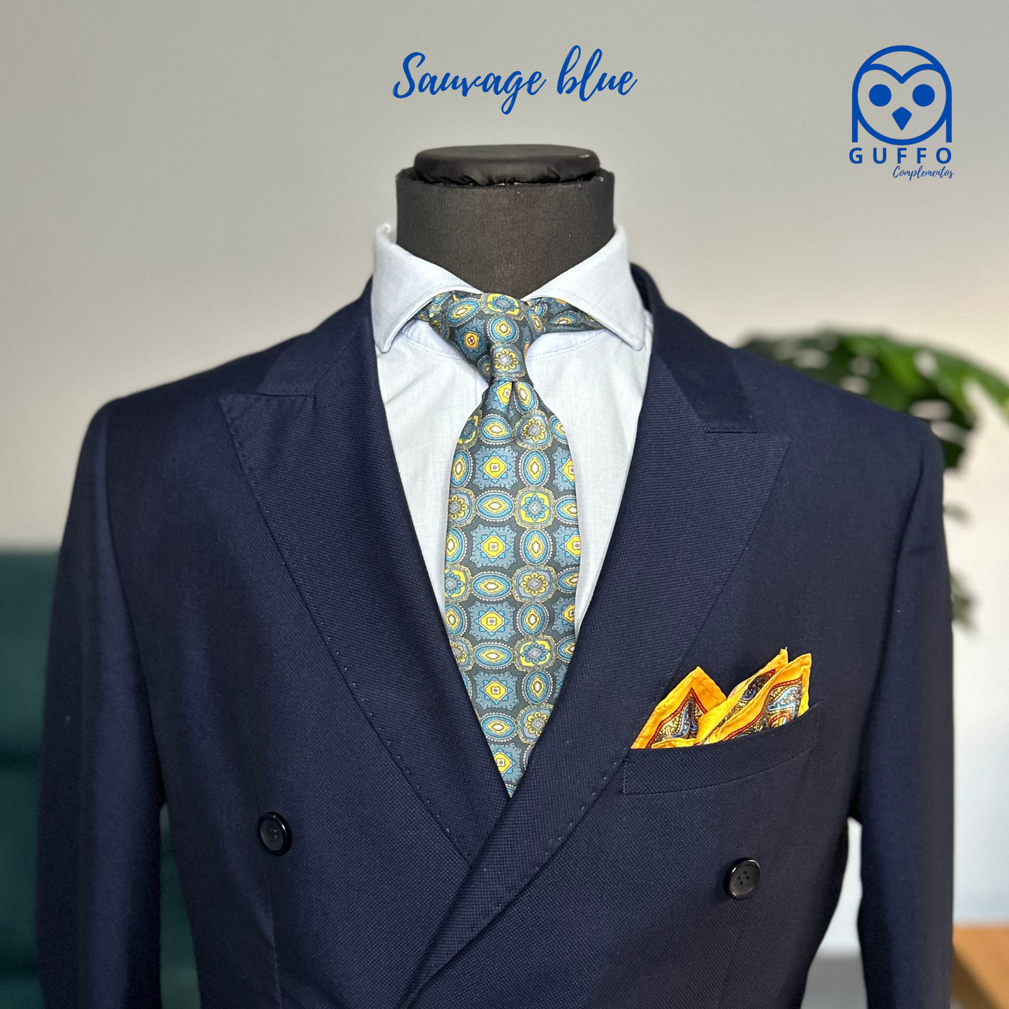 CORBATA SAUVAGE BLUE