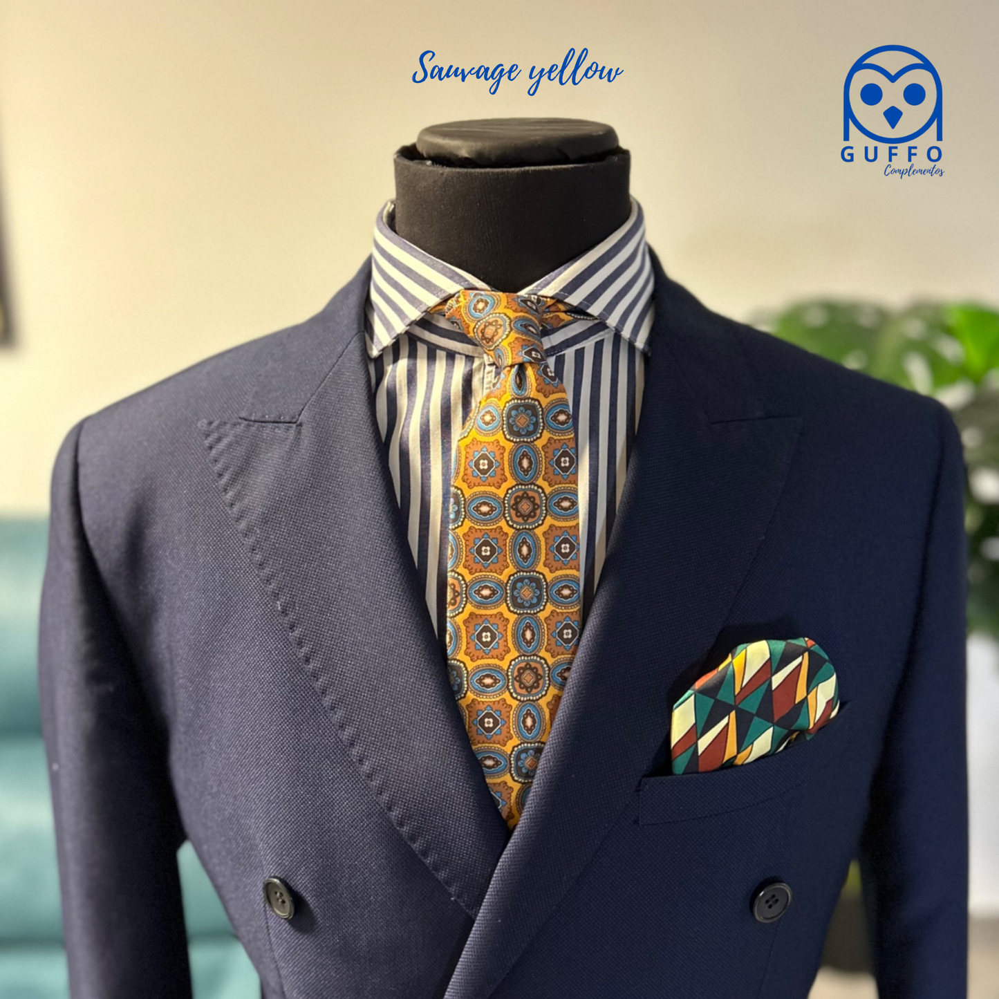 CORBATA SAUVAGE YELLOW