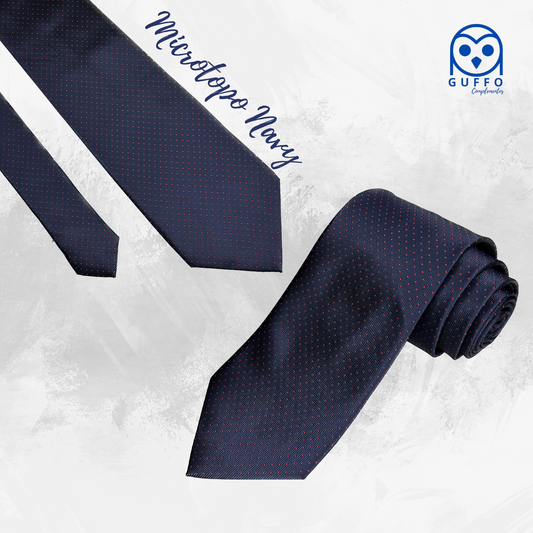 CORBATA MICROTOPO NAVY