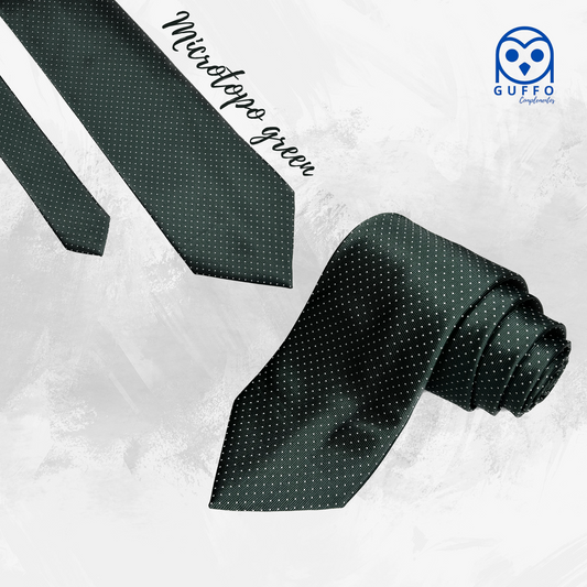 CORBATA MICROTOPO GREEN