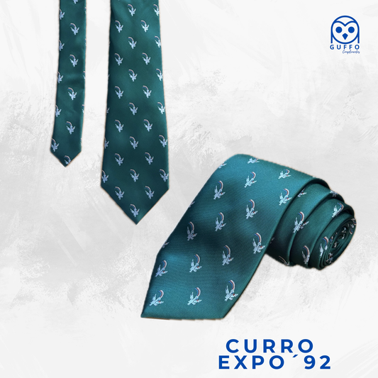 CORBATA CURRO EXPO´92 VERDE