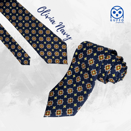 CORBATA OLIVIA NAVY