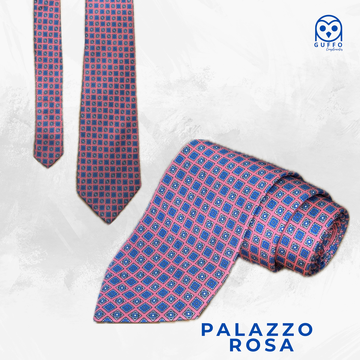 CORBATA PALAZZO ROSA